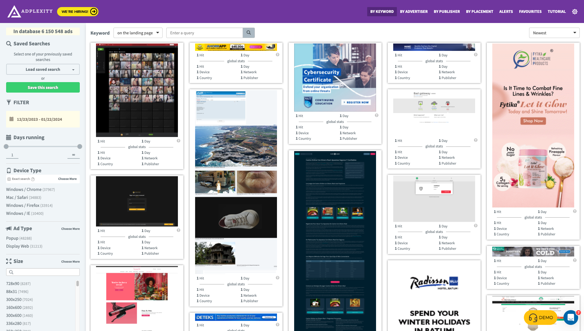 Desktop Dashboard