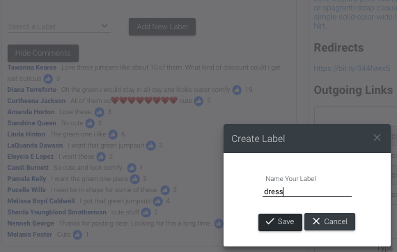 Label Function