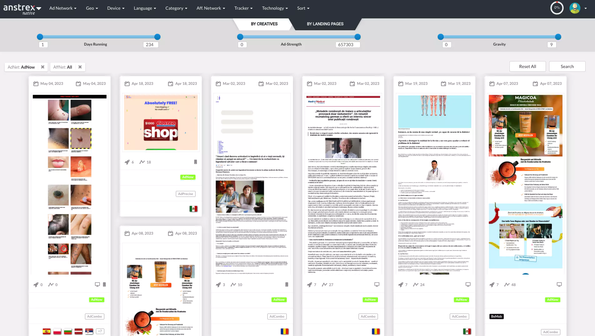 Browse By Landing Pages