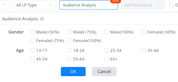 Audience Analysis Filter